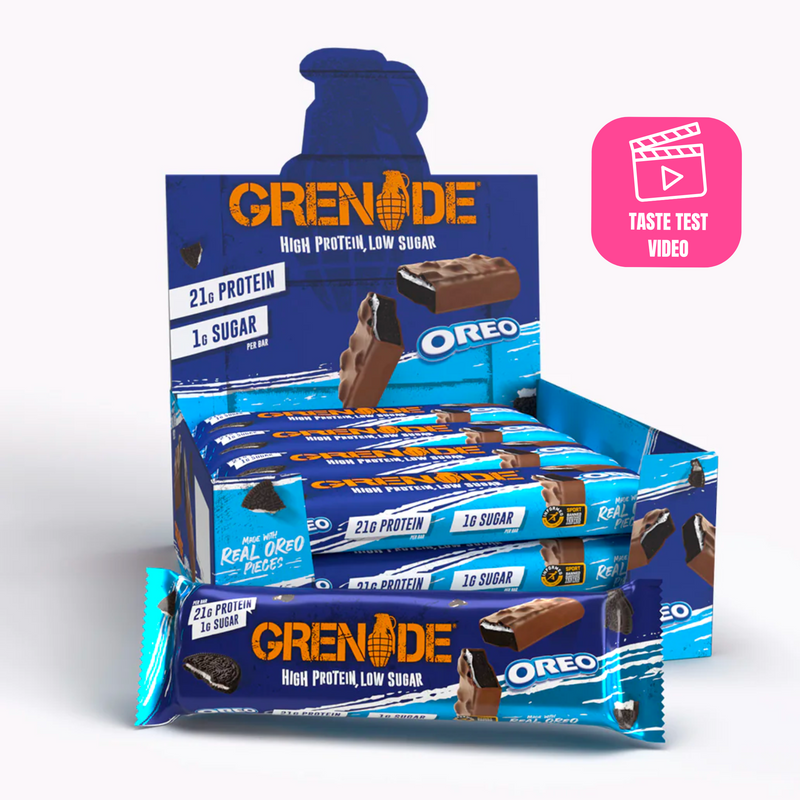 Grenade Oreo Flavour Protein bar 60g - Case of 12 Multisave