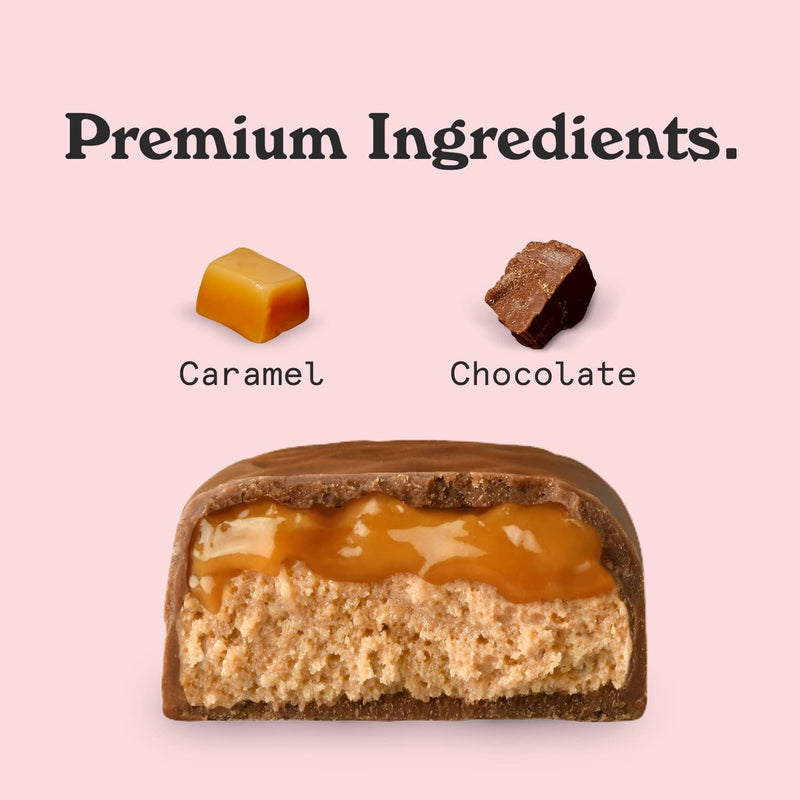 Nicks Caramel Flavour Protein Bar 50g - Case Of 12 Multisave (Best Before Date: 25/07/2024)