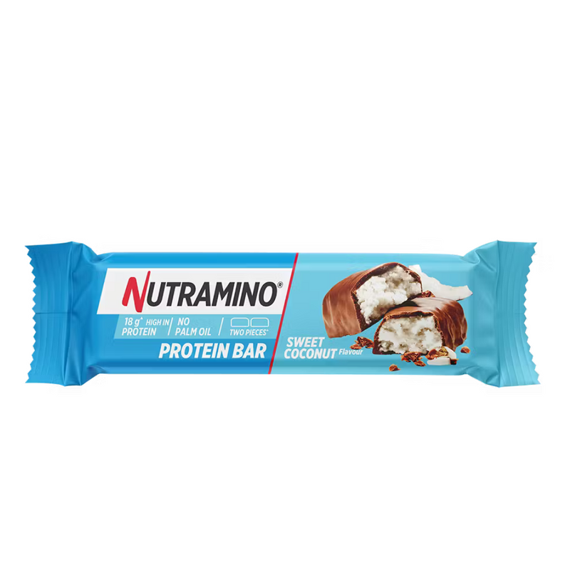 Nutramino Sweet Coconut Flavour Protein Bar 55g  - Case of 12 Multisave