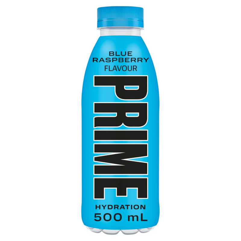 Prime Hydration Drink Blue Raspberry Flavour 500ml