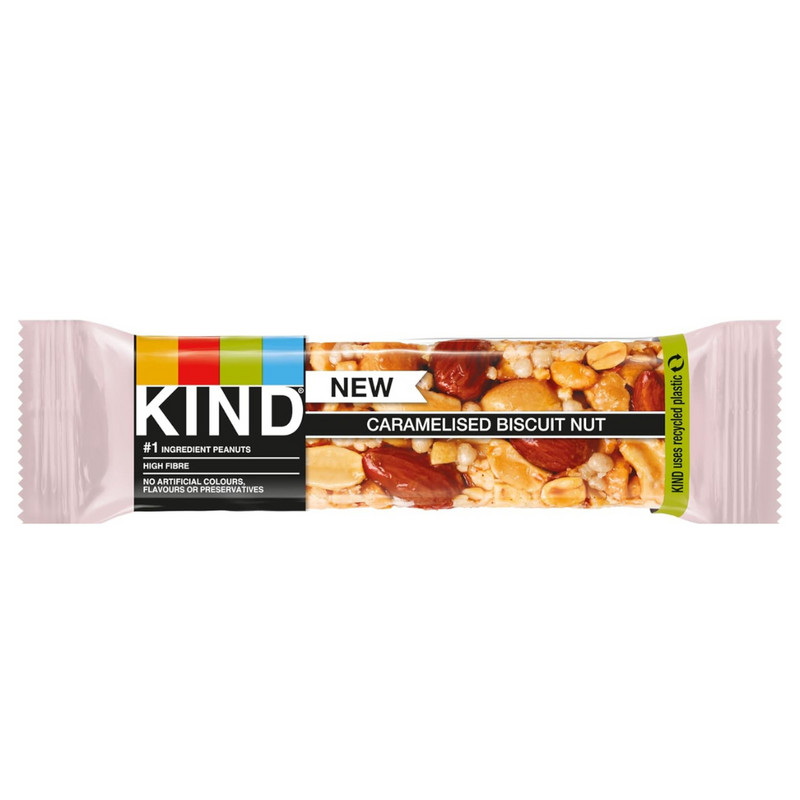 KIND Caramelised Biscuit Nut bar 40g (Best Before Date: 11/03/2024)