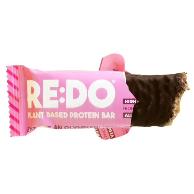 RE:DO Raspberry Flavour Plant Based Protein Bar 60g - Case of 18 Multisave
