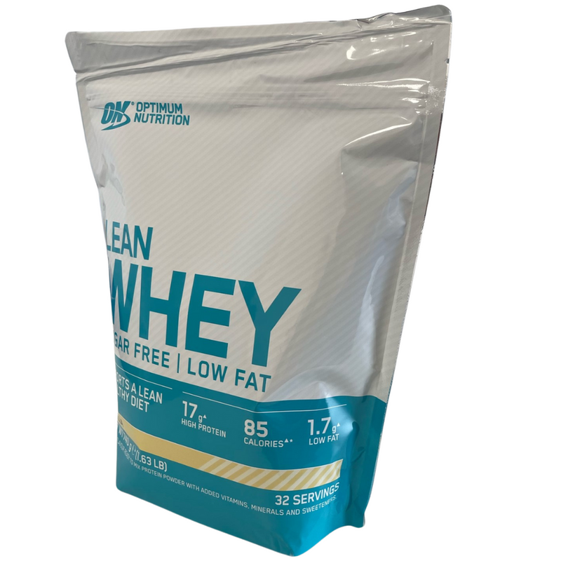 Optimum Nutrition Vanilla Lean Whey Powder 740g (Best Before Date: 30/04/2024)