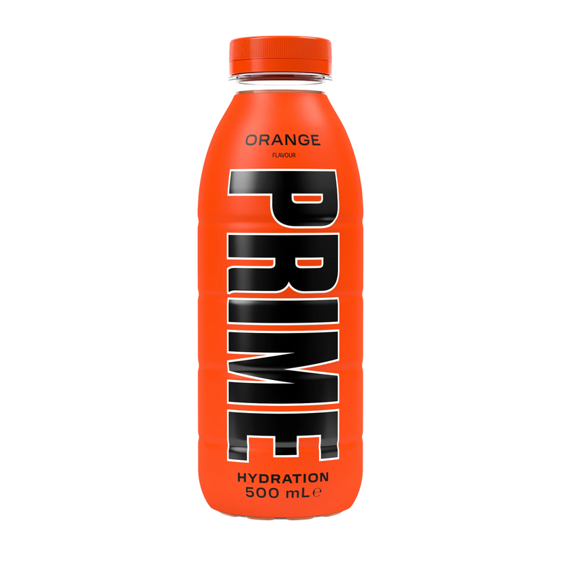 Prime Hydration Drink Orange Flavour 500ml - Case of 12 Multisave