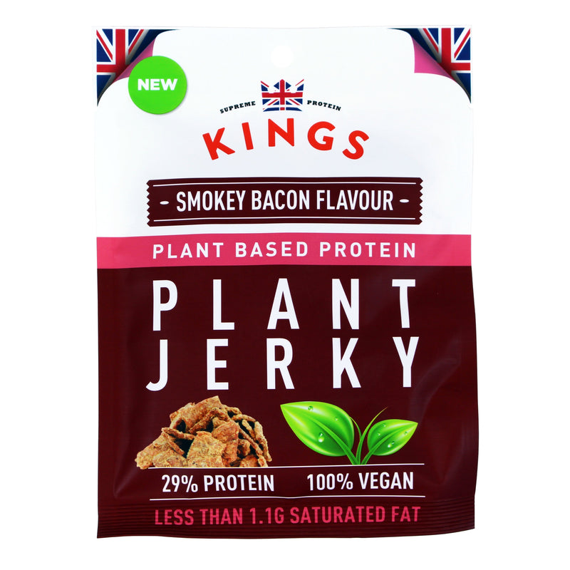 Kings Smokey Bacon Flavour Veggie Jerky 65g
