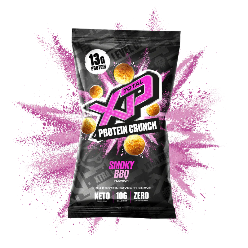 Total XP Protein Crunch Smoky BBQ Flavour 24g - Case Of 12 Multisave