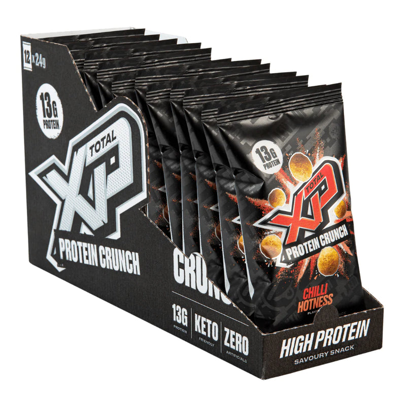 Total XP Protein Crunch Chilli Hotness Flavour 24g - Case Of 12 Multisave